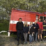 Tous les sapeur- pompiers. כבאים מתנדבים לתפארת, מצטלמים אתנו למזכרת